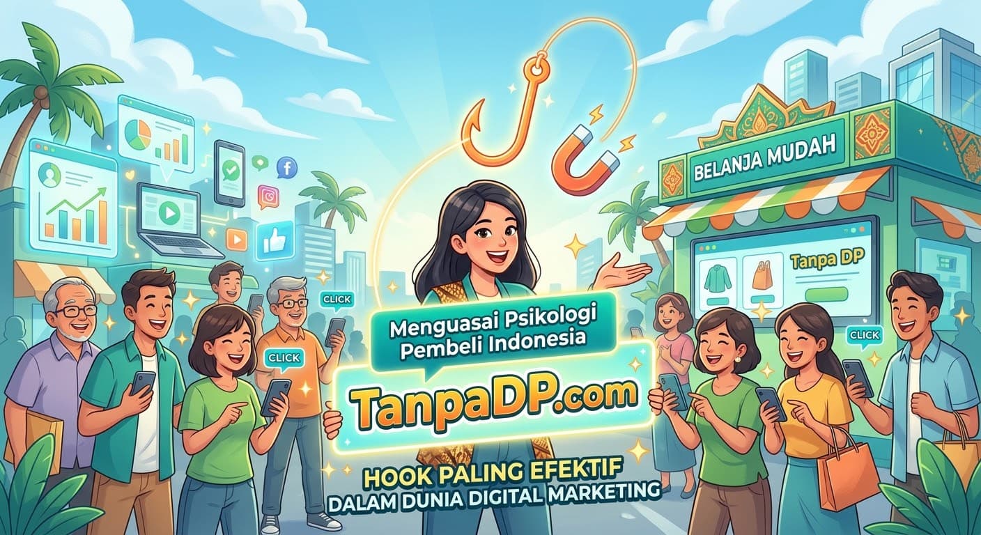 Gambar untuk Menguasai Psikologi Pembeli Indonesia: Mengapa Nama TanpaDP.com Adalah Hook Paling Efektif Dalam Dunia Digital Marketing