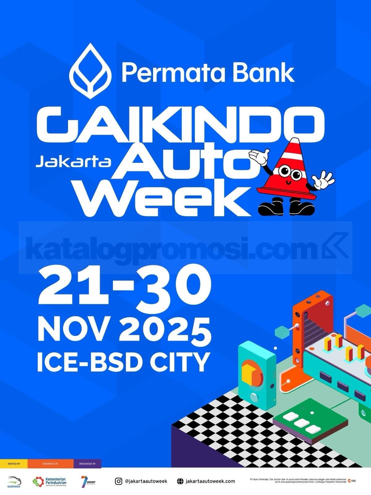 Gambar untuk Permata Bank Gaikindo Jakarta Auto Week 2025 di ICE BSD City